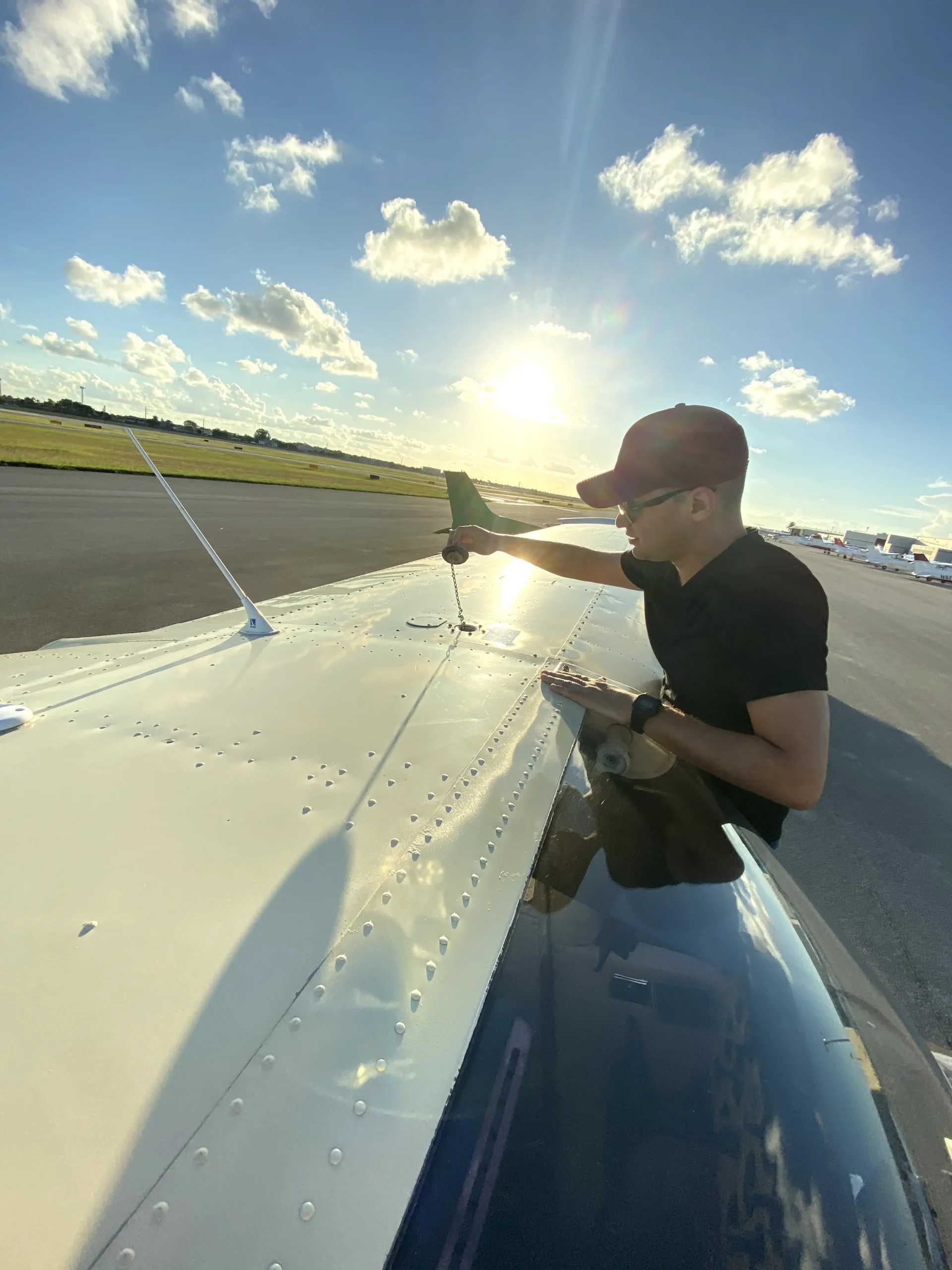 Aviation cockpit and checklist